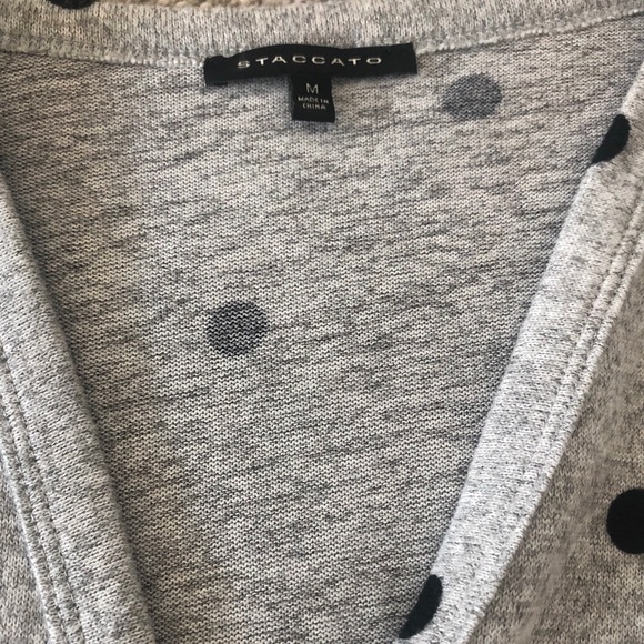 Women’s button down polka dot cardigan - Picture 5 of 6